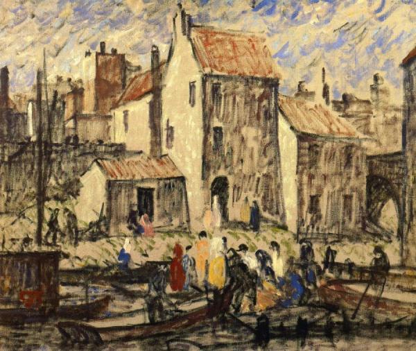 Boating Party by Robert Spencer