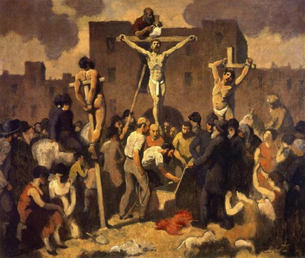 Crucifixion by Robert Spencer