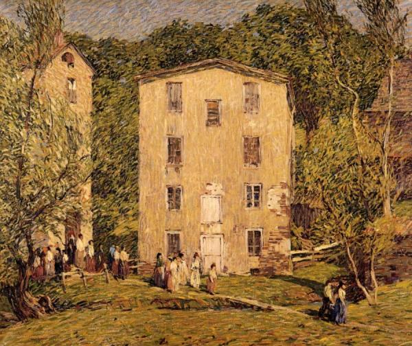 Five O'clock, June by Robert Spencer