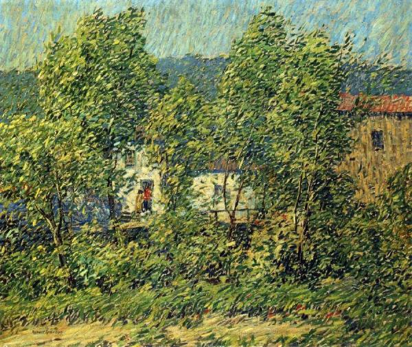 May Breezes by Robert Spencer