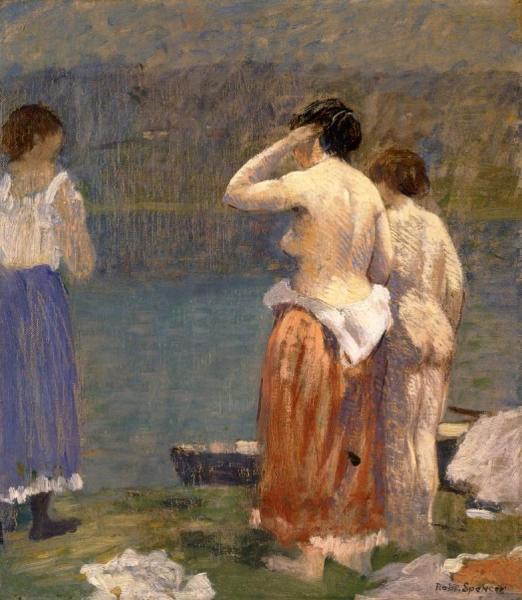 On The Bank by Robert Spencer