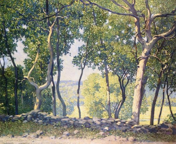 The Stone Wall by Robert Spencer