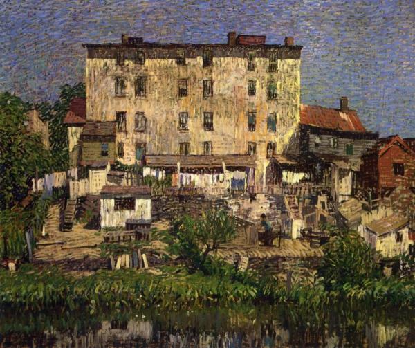 The White Tenement by Robert Spencer