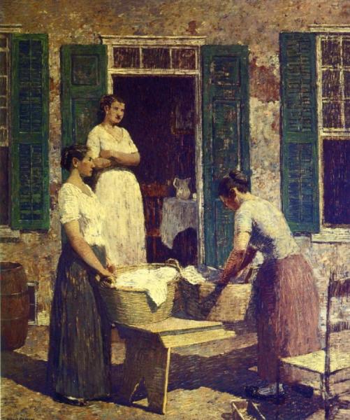 Washday by Robert Spencer