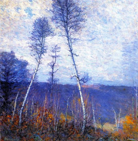 A Late Autumn Epic by Robert Vonnoh