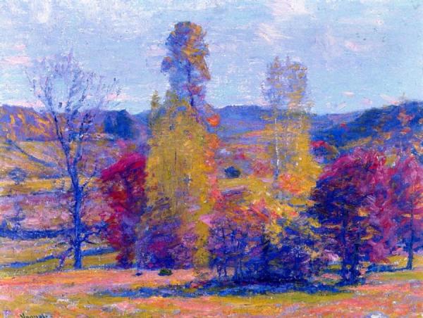 Fecund Autumn by Robert Vonnoh