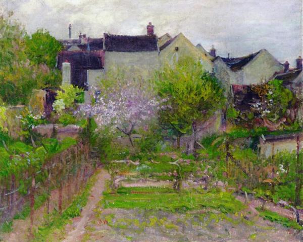 Grez-sur-loing by Robert Vonnoh