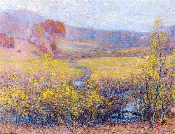 Late Autumn by Robert Vonnoh