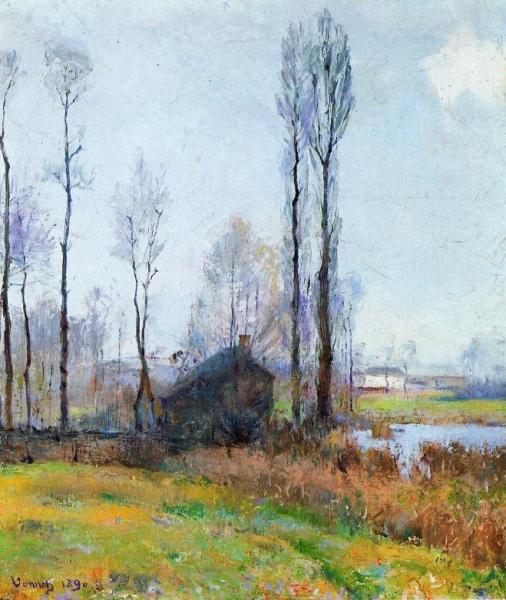Moist Weather (france) by Robert Vonnoh