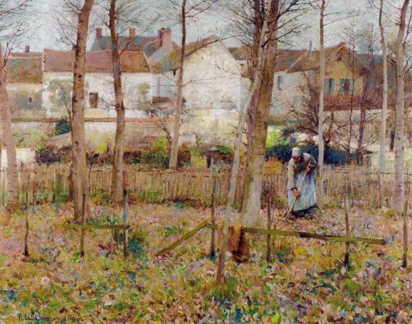 November by Robert Vonnoh
