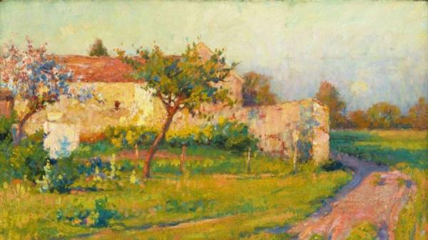 Spring In France by Robert Vonnoh
