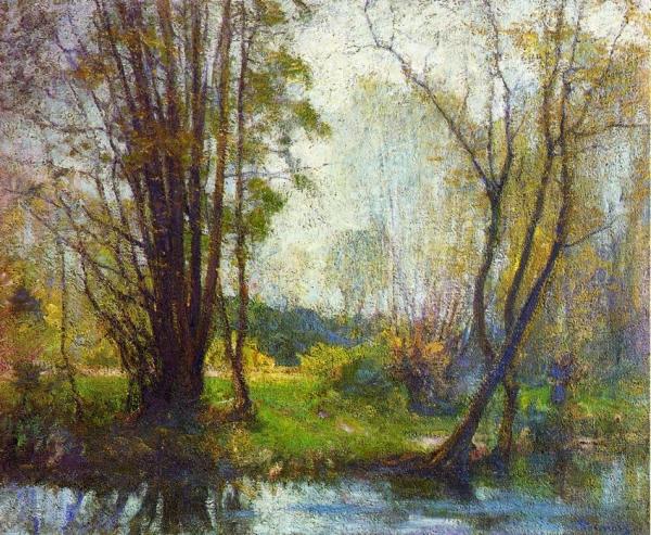 Tender Days by Robert Vonnoh