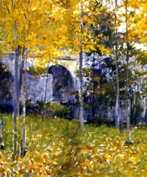 The Bridge At Grez by Robert Vonnoh