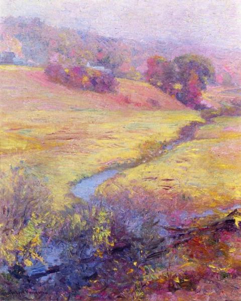 The Brook by Robert Vonnoh