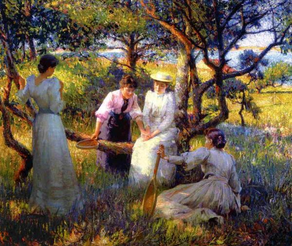 The Ring by Robert Vonnoh
