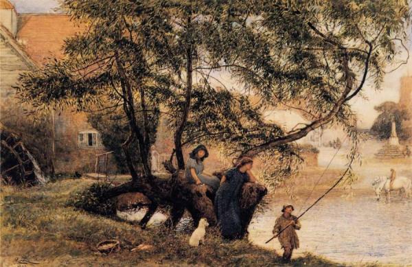 By The River by Robert Walker Macbeth