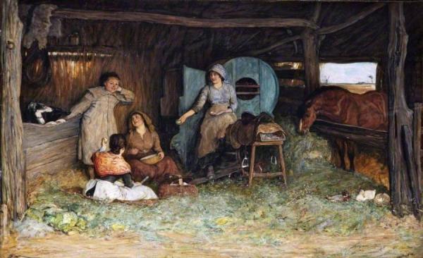 In Clover by Robert Walker Macbeth