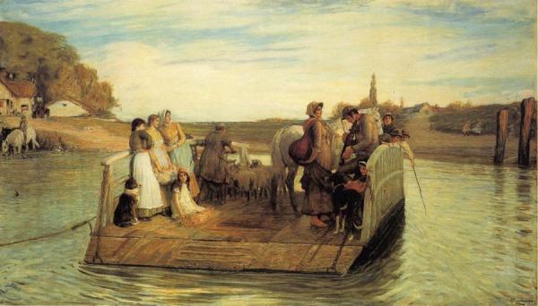 The Ferry by Robert Walker Macbeth