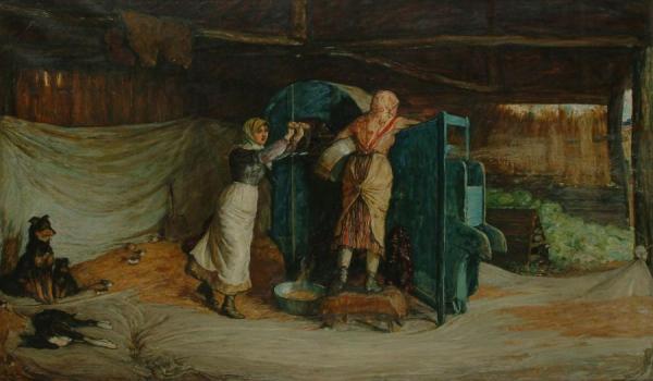 Winnowing Mustard Seed by Robert Walker Macbeth
