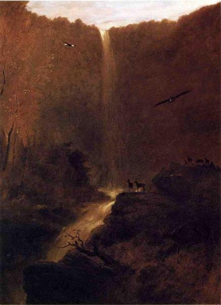 Katterskill Falls, New York by Robert Walter Weir