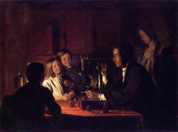 The Microscope by Robert Walter Weir