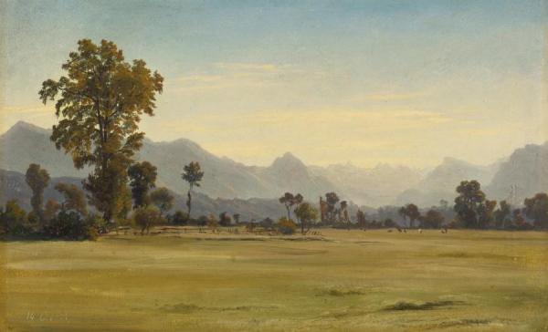 Blick Von SchÖnbÜhl Auf Den Vitznauerstock, 1851 by Robert Zund