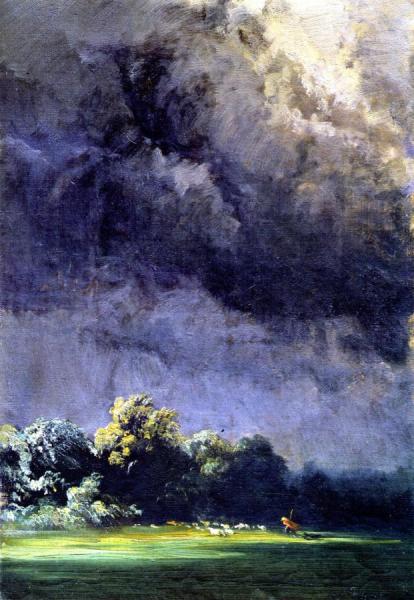 Storm Study by Robert Zund Oil Painting Reproductions