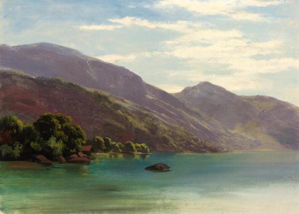 VierwaldstÄttersee, 1857 by Robert Zund