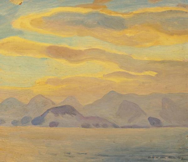 Alaska Impression by Rockwell Kent