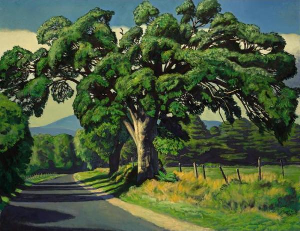 Ancient Elm by Rockwell Kent