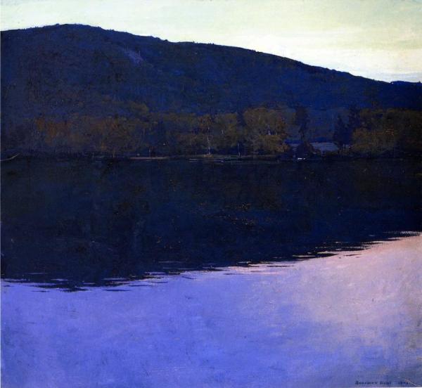 Dublin Pond by Rockwell Kent