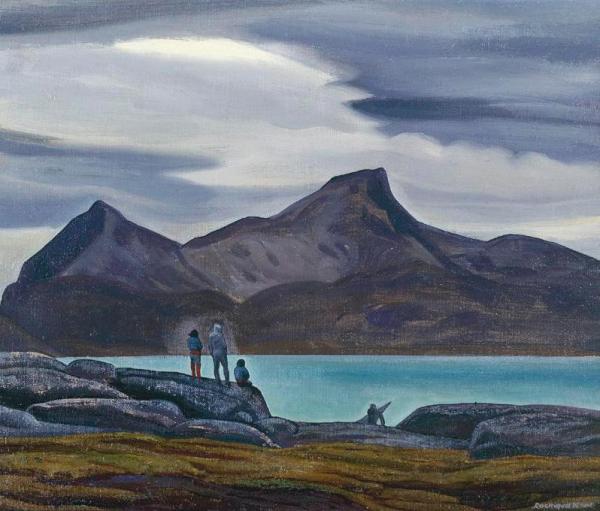 Sermilik Fjord, Greenland by Rockwell Kent Oil Painting Reproductions