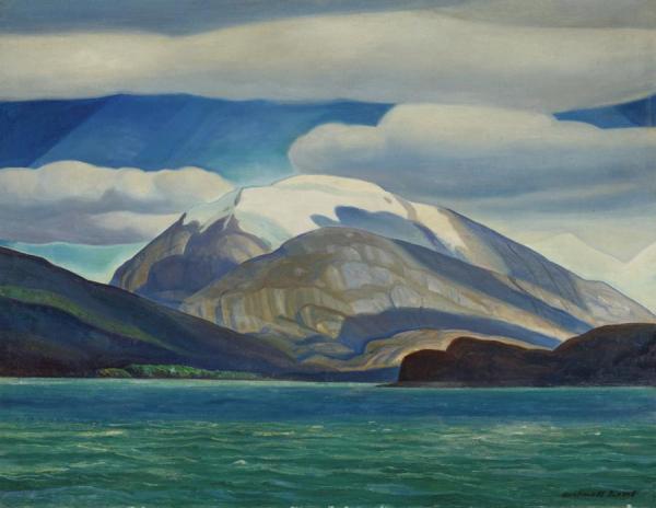 Rockwell Kent Tierra Del Fuego, South America (dome Mountain)