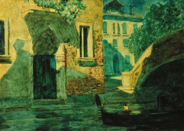 Gondola Sul Canal Grande A Venezia by Rodolfo Paoletti