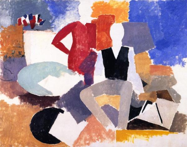 July Fourteenth by Roger De La Fresnaye