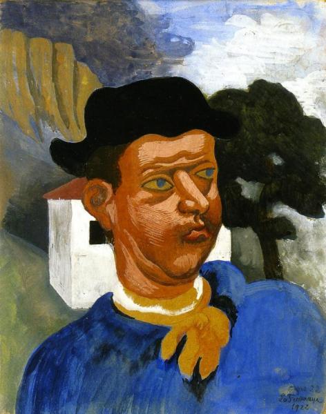 Peasant by Roger De La Fresnaye