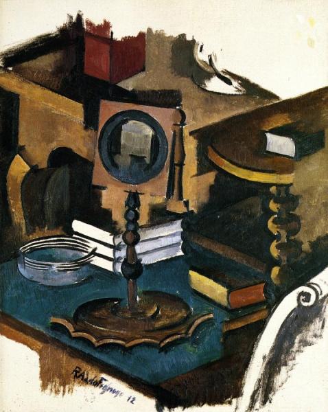 The Corner Of The Table by Roger De La Fresnaye Oil Painting Reproductions