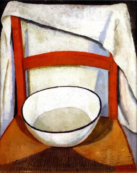 Chair With Bowl And Towel by Roger Fry