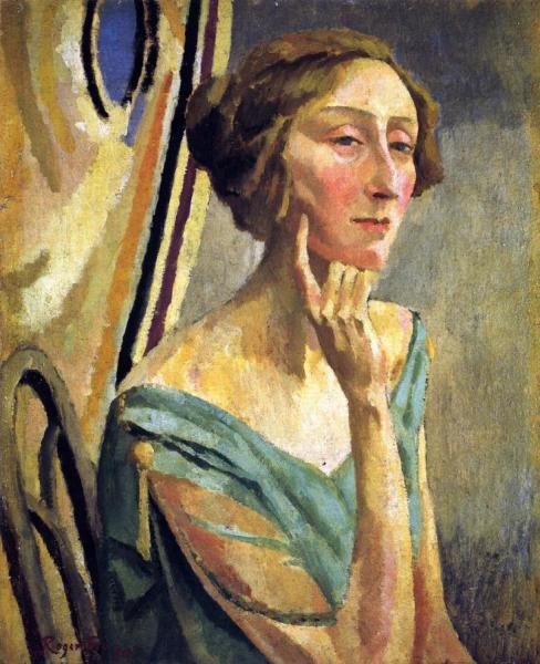Edith Sitwell by Roger Fry