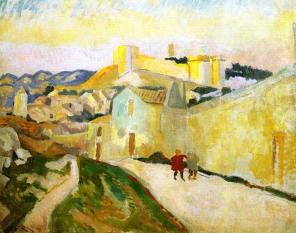 Fort St André, Villeneuve-lès-avignon by Roger Fry Oil Painting Reproductions