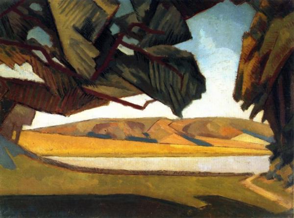 South Downs by Roger Fry