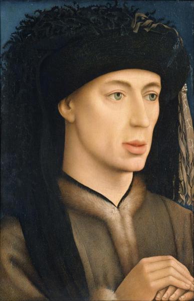 Portrait Of A Man by Rogier Van Der Weyden
