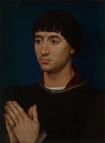 Portrait Of Jean Gros by Rogier Van Der Weyden