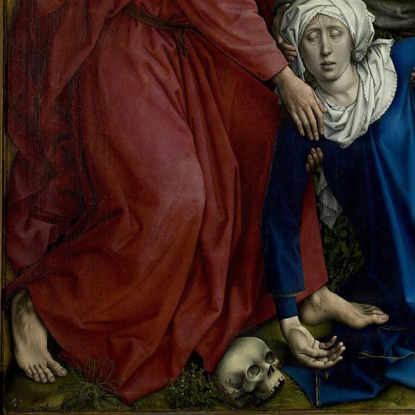 The Descent From The Cross (detail) by Rogier Van Der Weyden