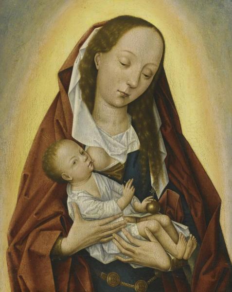 The Virgin And Child by Rogier Van Der Weyden