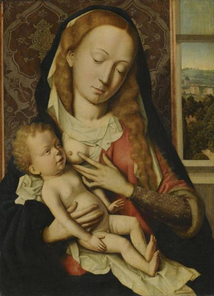 The Virgin And Child I by Rogier Van Der Weyden