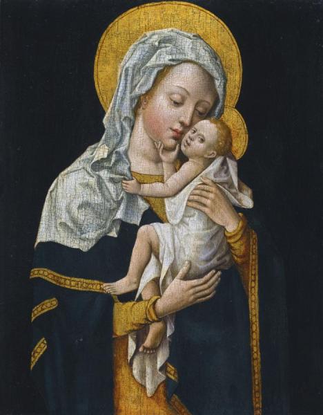 Rogier Van Der Weyden The Virgin And Child Iii