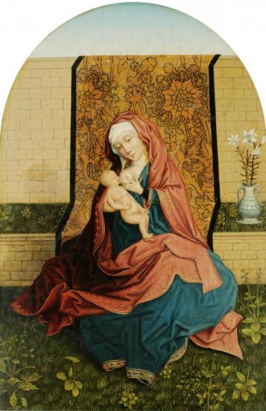 The Virgin And Child Iv by Rogier Van Der Weyden