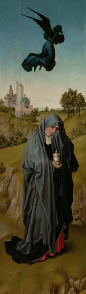 Triptych - The Crucifixion I by Rogier Van Der Weyden