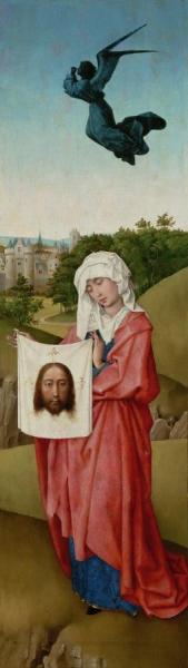 Triptych - The Crucifixion Iii by Rogier Van Der Weyden